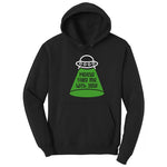 Please Take Me With You Hoodie - Jet Black