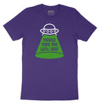 Please Take Me With You Short Sleeve Tee - Team Purple