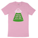 Please Take Me With You Toddler Short Sleeve Tee - Candy Pink