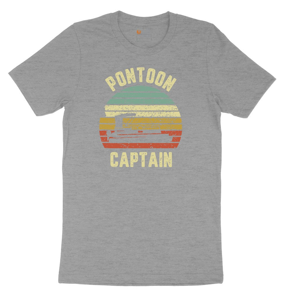 Pontoon Captain Ladies Short Sleeve Tee - Granite Heather