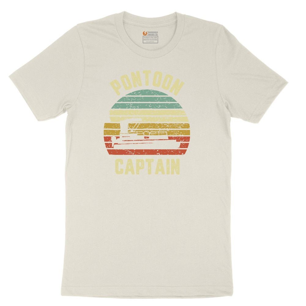 Pontoon Captain Ladies Short Sleeve Tee - Natural Heather