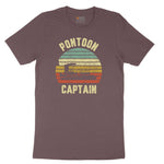 Pontoon Captain Ladies Short Sleeve Tee - Sangria Blackout