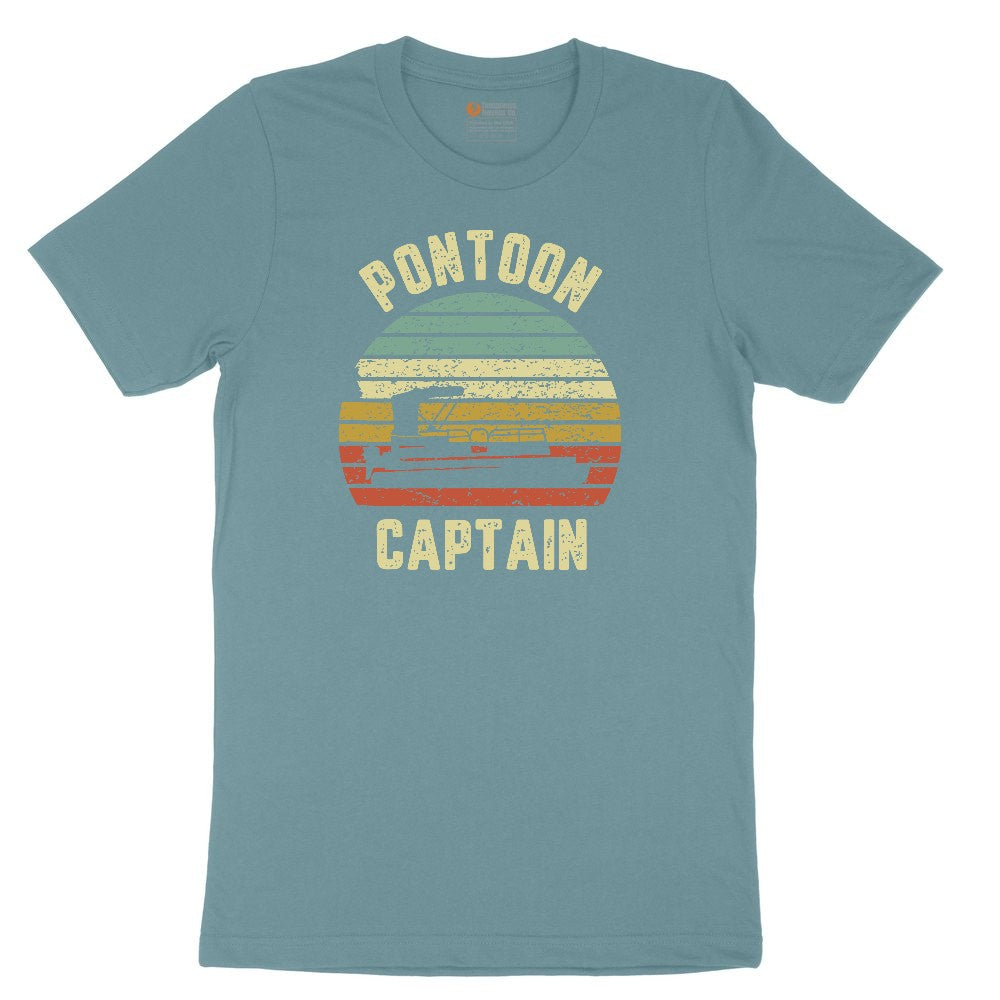 Pontoon Captain Ladies Short Sleeve Tee - Surf Blackout