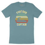 Pontoon Captain Ladies Short Sleeve Tee - Surf Blackout