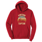Pontoon Captain Hoodie - Red