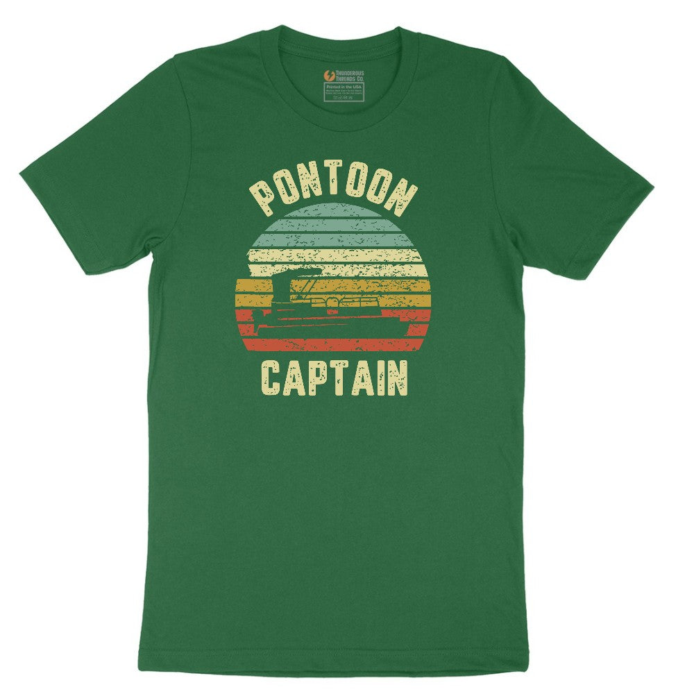 Pontoon Captain Short Sleeve Tee - Athletic Kelly