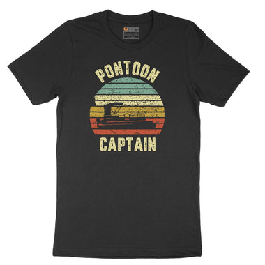 Pontoon Captain Short Sleeve Tee - Jet Black