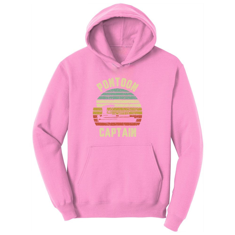 Pontoon Captain Youth Hoodie - Candy Pink
