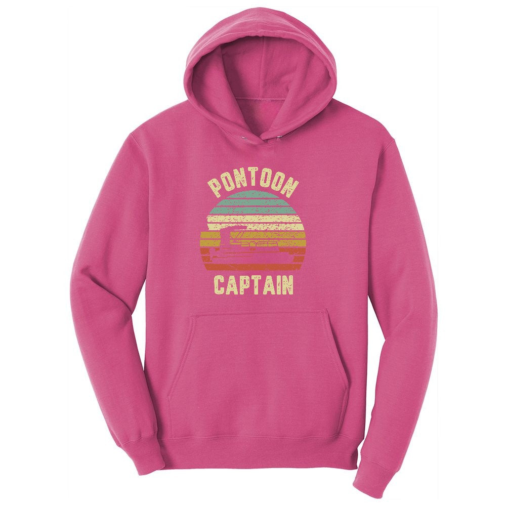 Pontoon Captain Youth Hoodie - Sangria