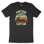 Pontoon Captain Youth Short Sleeve Tee - Black