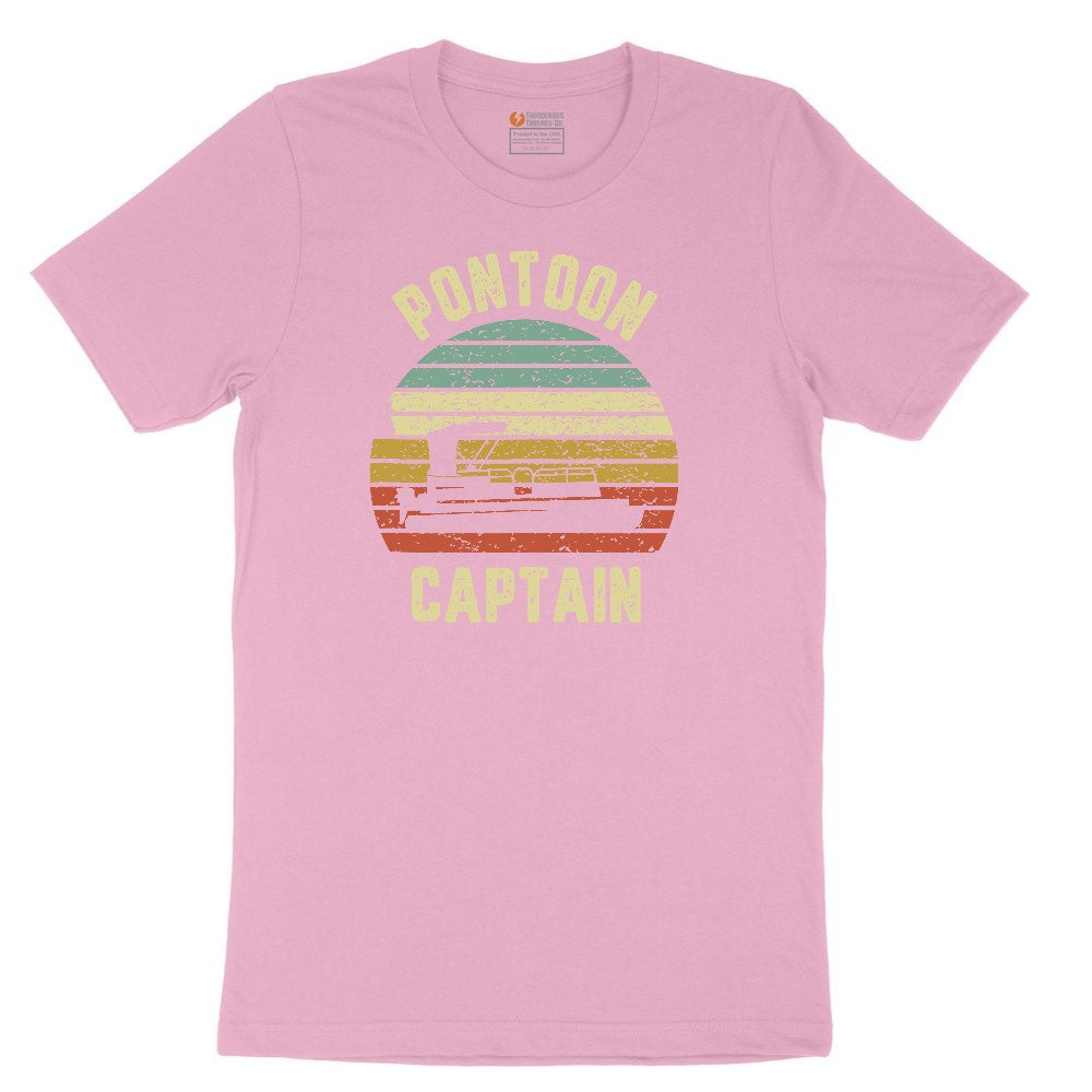 Pontoon Captain Youth Short Sleeve Tee - Candy Pink