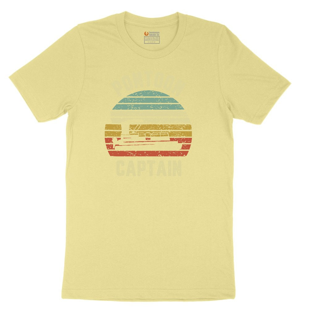Pontoon Captain Youth Short Sleeve Tee - Yellow
