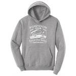 Pontoon Club Party in Slow Motion Youth Hoodie - Athletic Heather