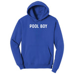 Pool Boy - Mens T-Shirt Hoodie - True Royal