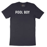 Pool Boy - Mens T-Shirt Short Sleeve Tee - Deep Navy
