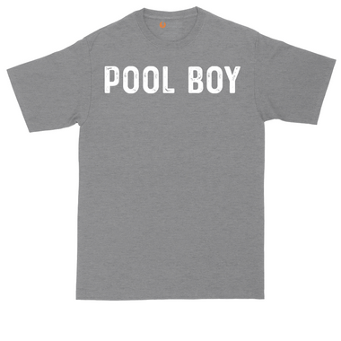Pool Boy tall t-shirt for men in Heather Royal