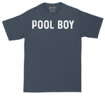 Pool Boy tall t-shirt for men in Heather Navy