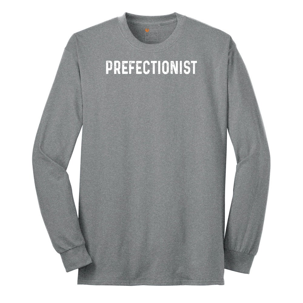 Prefectionist Long Sleeve Tee - Athletic Grey