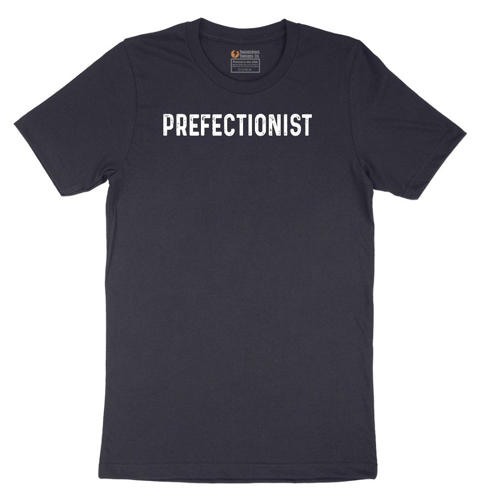 Prefectionist - Mens & Ladies T-Shirt Short Sleeve Tee - Deep Navy