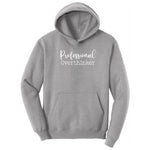 Professional Overthinker - Mens & Ladies T-Shirt Hoodie - Athletic Heather