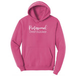 Professional Overthinker Youth Hoodie - Sangria