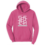 Professional Problem Solver Ladies Hoodie - Sangria
