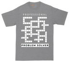 Professional Problem Solver tall t-shirt for men in Athletic Heather