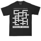 Professional Problem Solver tall t-shirt for men in Jet Black