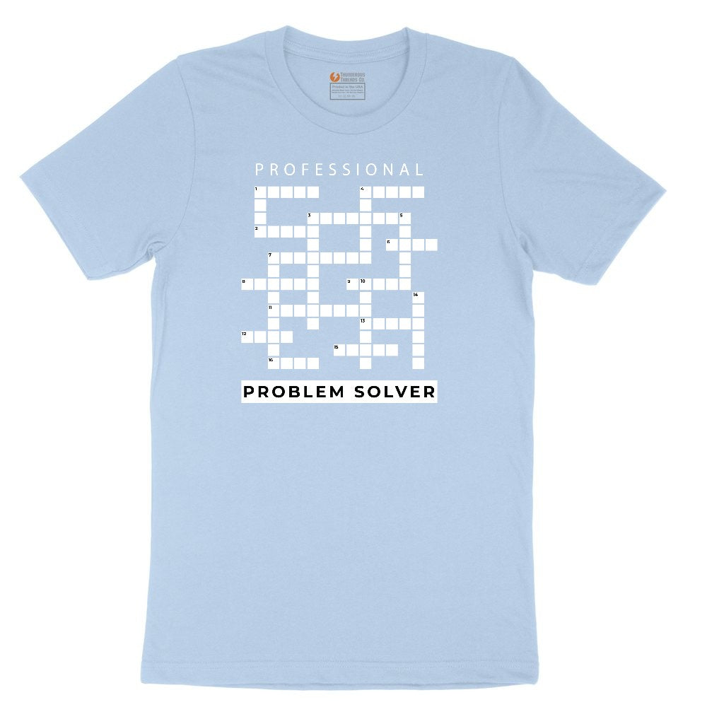 Professional Problem Solver Toddler Short Sleeve Tee - Light Blue