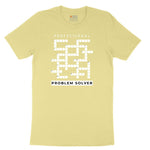 Professional Problem Solver Toddler Short Sleeve Tee - Yellow