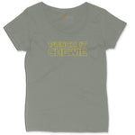 Punch It Chewie Ladies Curvy Tee - Bamboo Blackout