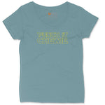 Punch It Chewie Ladies Curvy Tee - Surf Blackout