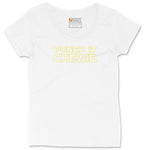 Punch It Chewie Ladies Curvy Tee - White