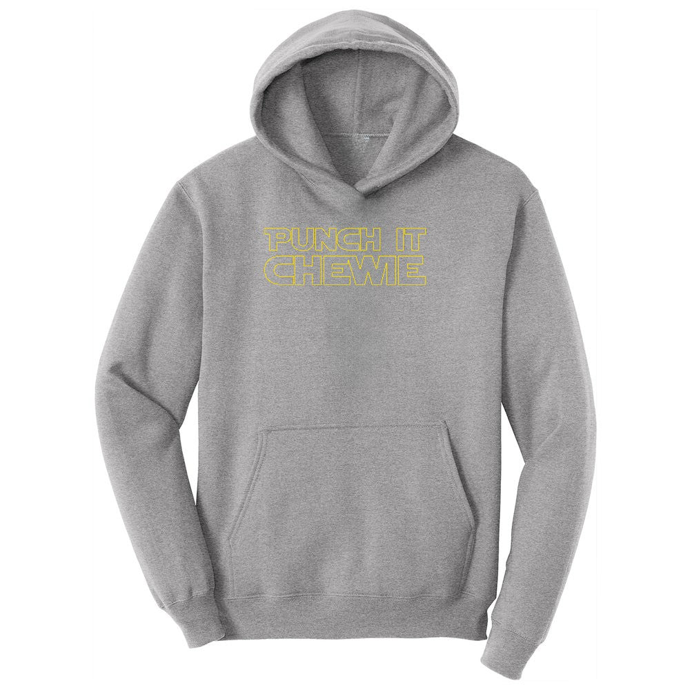 Punch It Chewie Ladies Hoodie - Athletic Heather