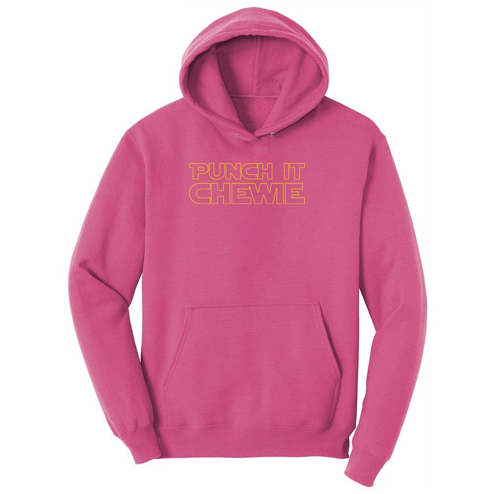 Punch It Chewie Ladies Hoodie - Sangria