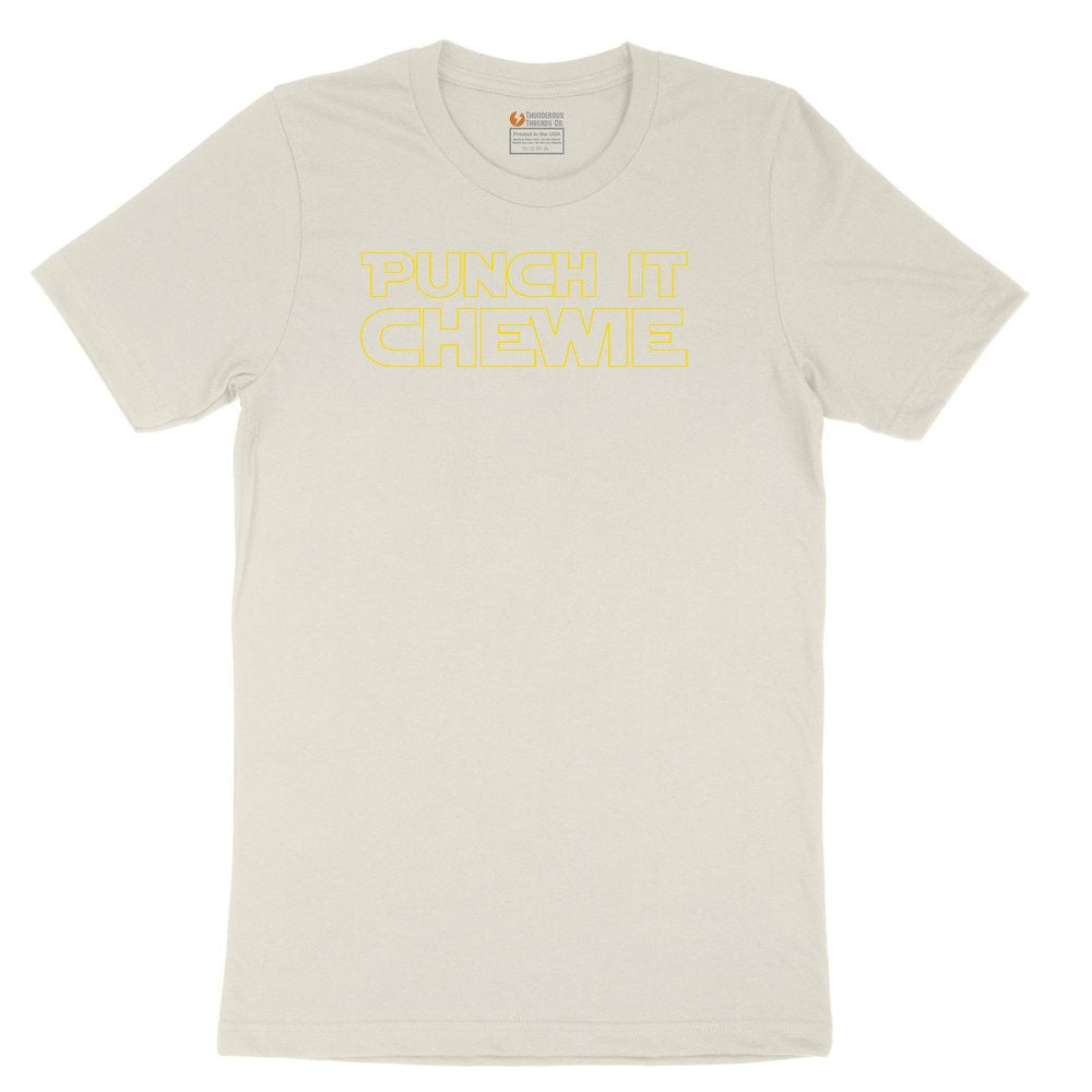 Punch It Chewie Ladies Short Sleeve Tee - Natural Heather