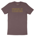 Punch It Chewie Ladies Short Sleeve Tee - Sangria Blackout