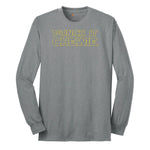 Punch It Chewie Long Sleeve Tee - Athletic Grey