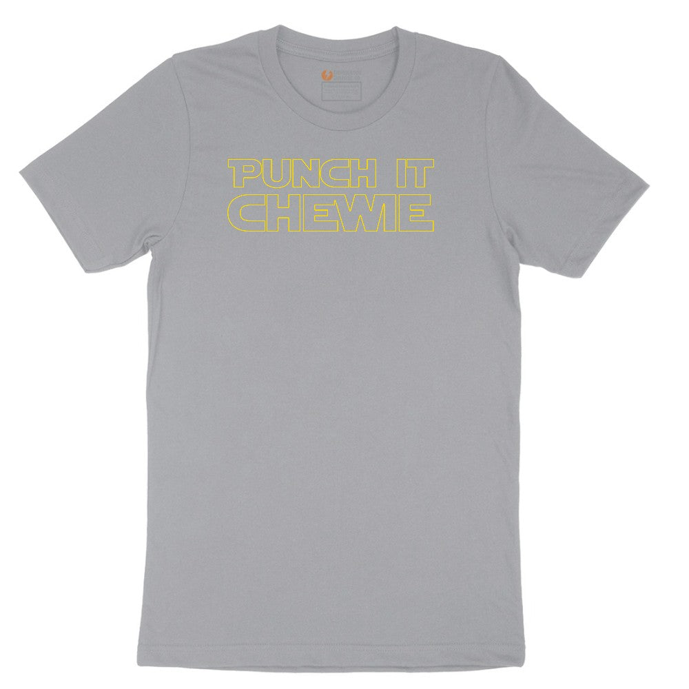 Punch It Chewie Short Sleeve Tee - Athletic Heather Grey