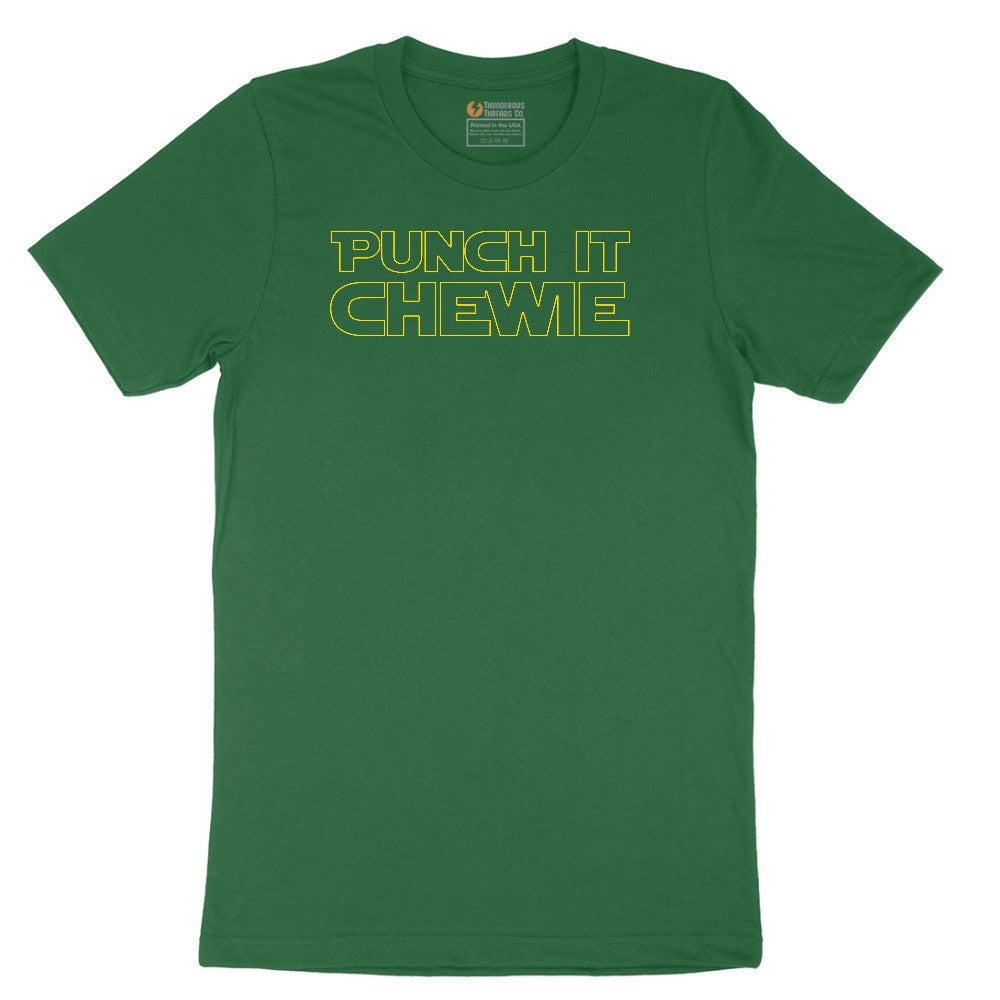 Punch It Chewie Short Sleeve Tee - Athletic Kelly