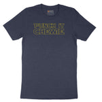 Punch It Chewie Short Sleeve Tee - Heather Navy