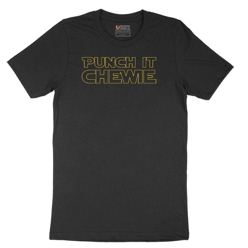 Punch It Chewie Short Sleeve Tee - Jet Black