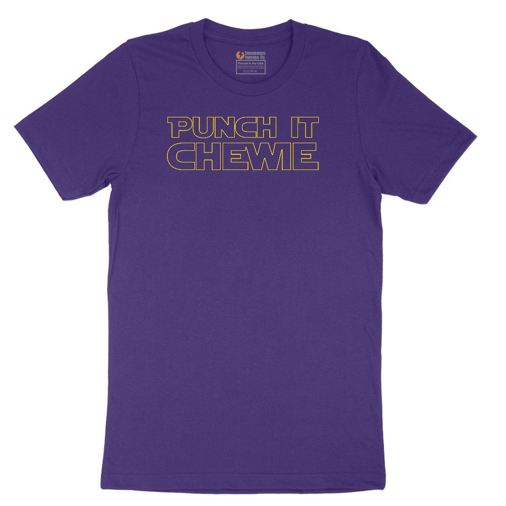 Punch It Chewie Short Sleeve Tee - Team Purple