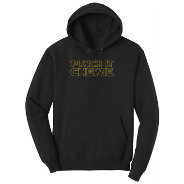 Punch It Chewie Toddler Hoodie - Jet Black