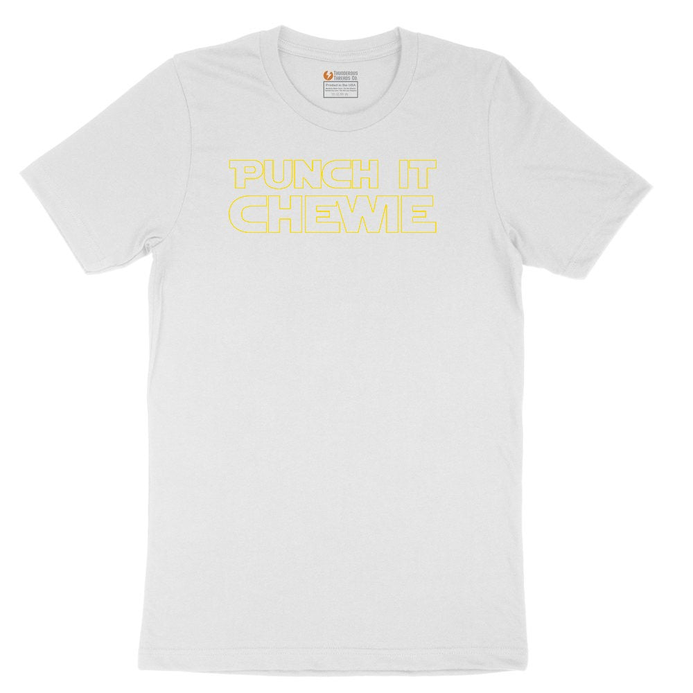 Punch It Chewie Toddler Short Sleeve Tee - White