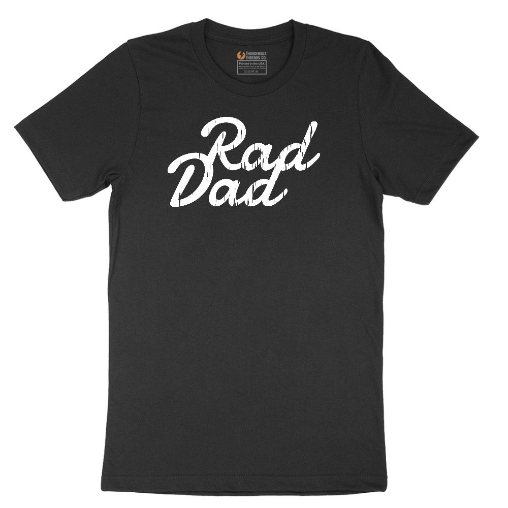 Rad Dad Short Sleeve Tee - Jet Black