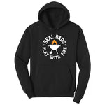 Real Dads Play with Fire Hoodie - Jet Black