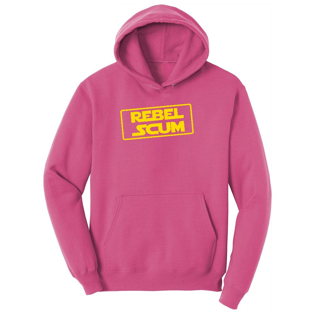 Rebel Scum Ladies Hoodie - Sangria