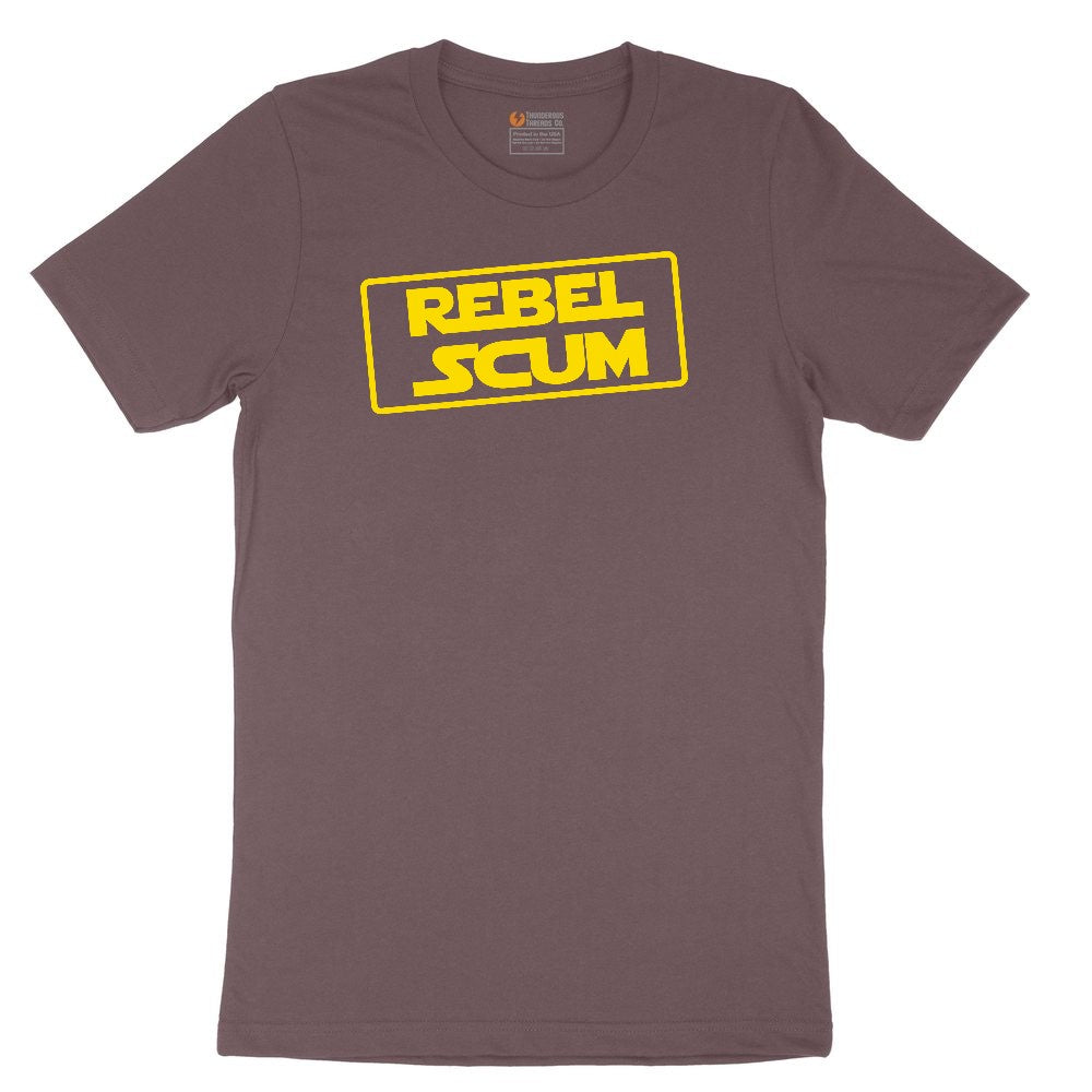 Rebel Scum Ladies Short Sleeve Tee - Sangria Blackout