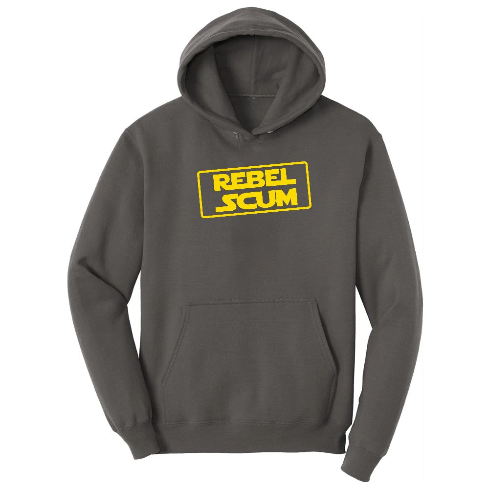 Rebel Scum Hoodie - Charcoal